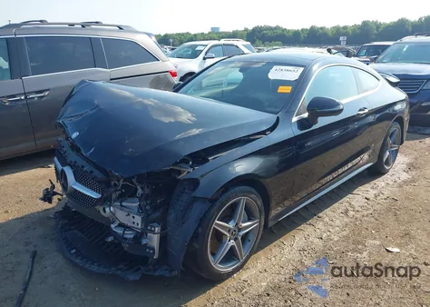 2017 Mercedes-Benz C 300 4Matic из США, поврежденный, VIN WDDWJ4KB8HF559727